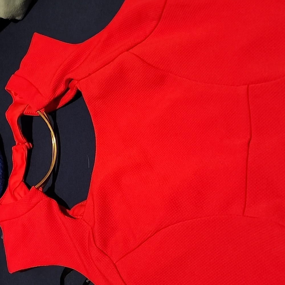 Red dress size 8 / bisou